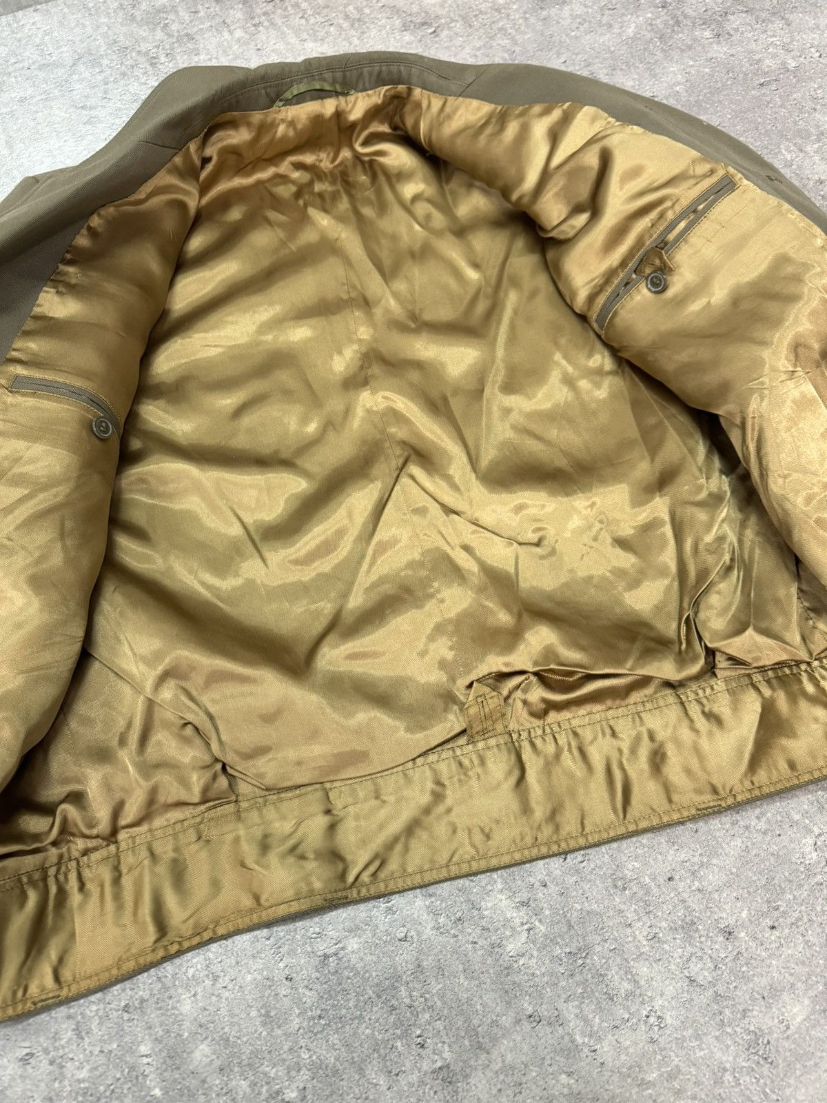 Japanese Brand ᶠᵃⁿᶜʸᵍᵘʸ 90s Military Jacket Wool Blend Boxy Vintage Polizei Size US M / EU 48-50 / 2 - 6 Thumbnail