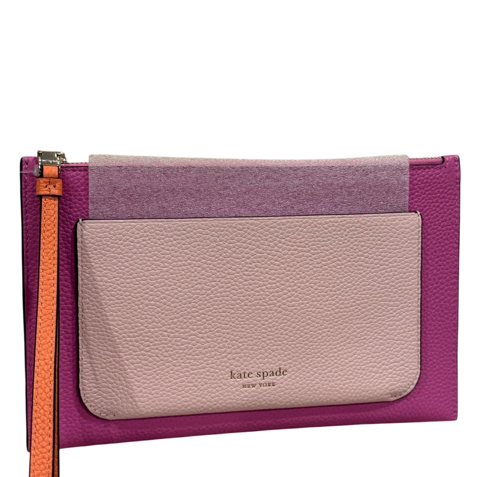 Kate Spade Kate Spade Pink and Orange Clutch Size ONE SIZE - 1 Thumbnail