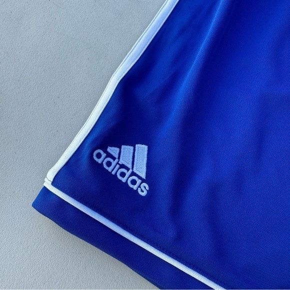 Adidas NWT ADIDAS WOMEN’S CLIMALITE SQUAD 17 BLUE SHORTS SZ LARGE L Size 27" / US 4 / IT 40 - 5 Thumbnail