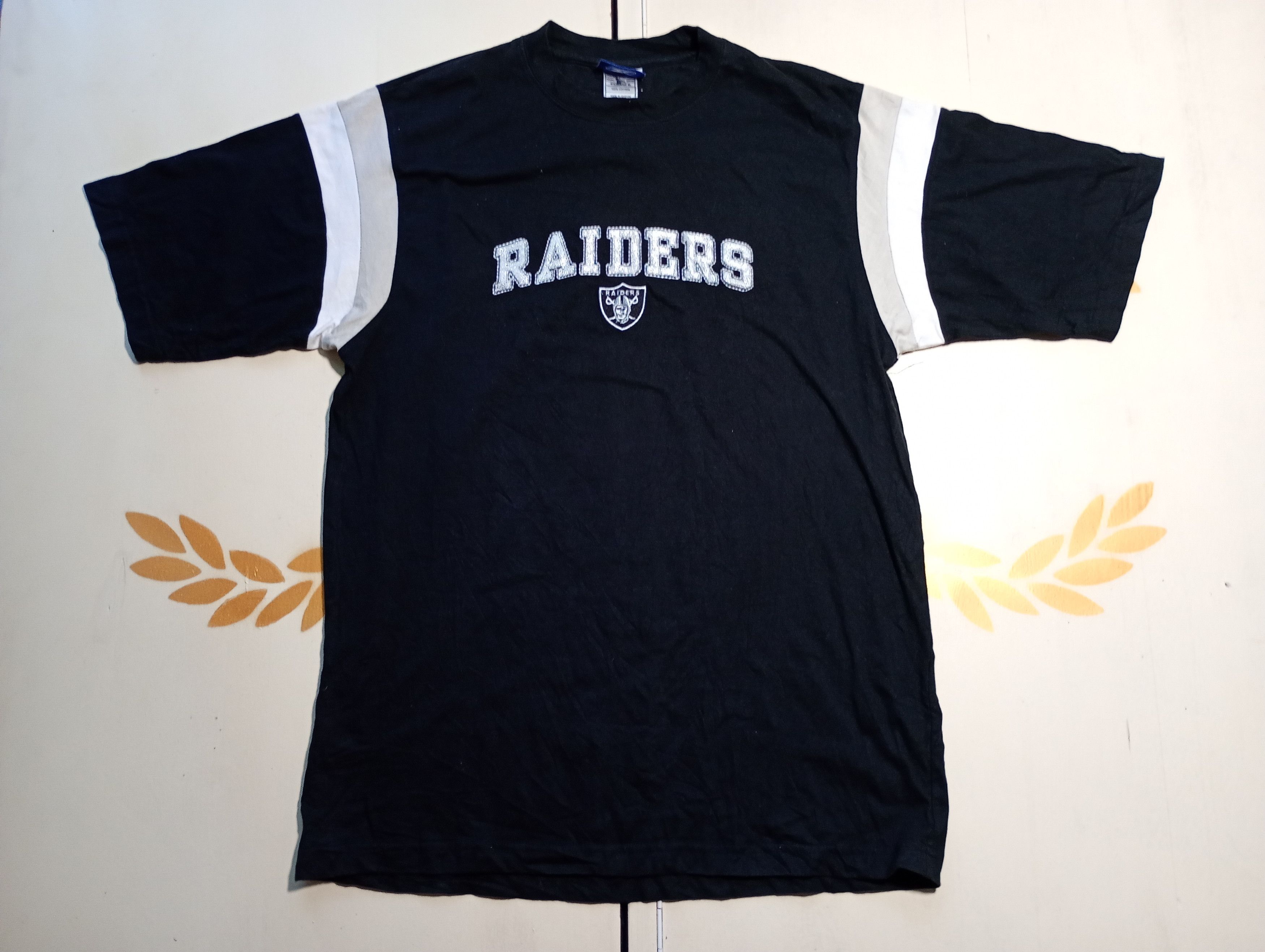 Reebok Reebok NFL Raiders T-Shirt Vintage Size US M / EU 48-50 / 2 - 1 Thumbnail