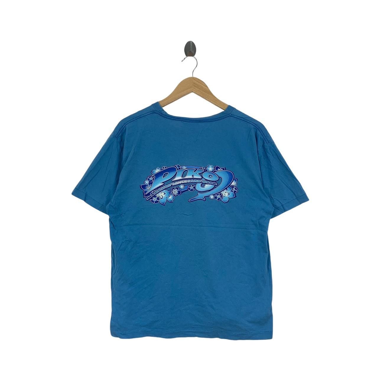 Vintage Vintage PIKO HAWAII SURF Longboard Floral Tee Shirt Size US M / EU 48-50 / 2 - 1 Thumbnail