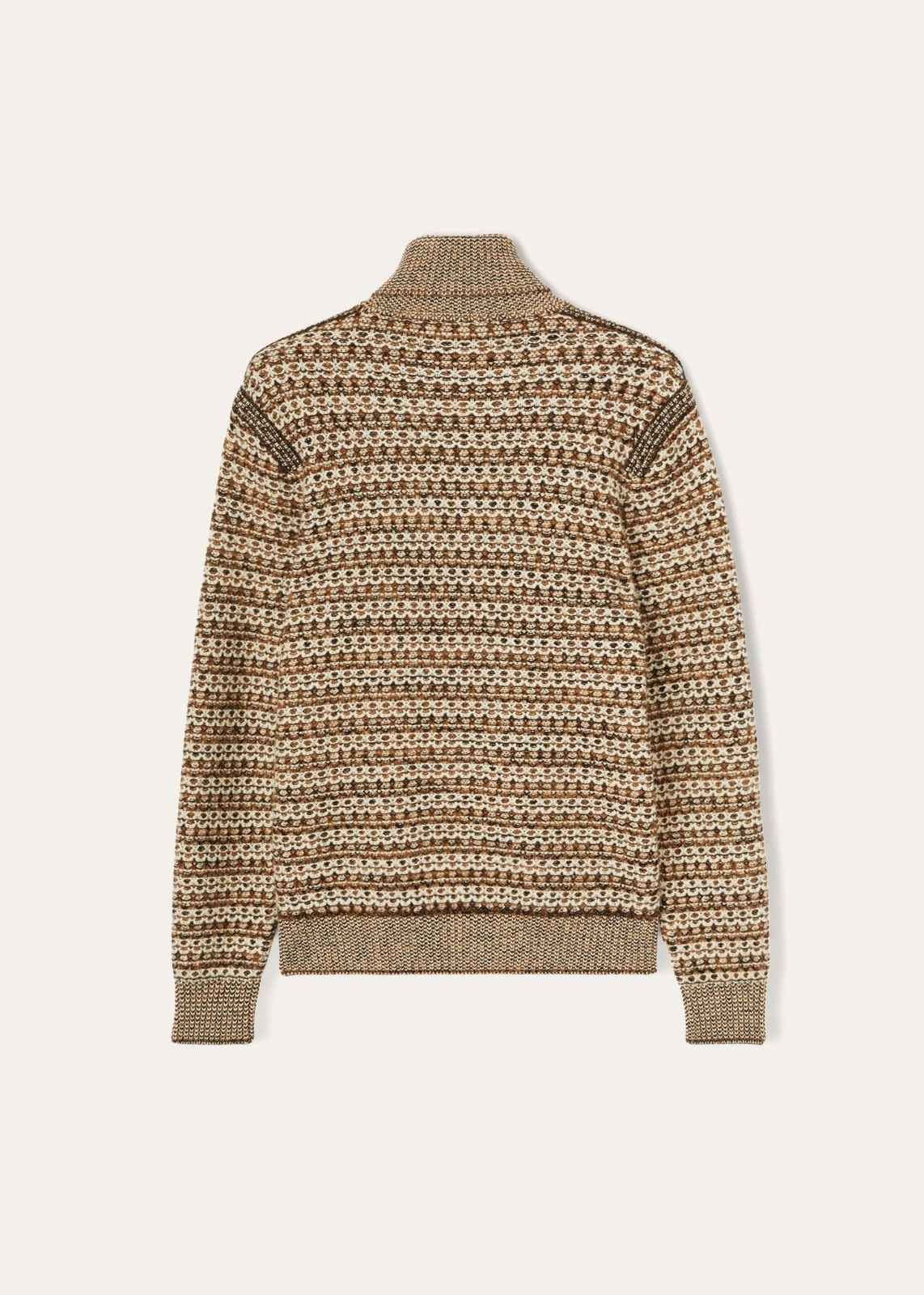 Loro Piana o1srvl11e1224 Dolcevita Mancora Turtleneck Sweater Size US M / EU 48-50 / 2 - 2 Thumbnail