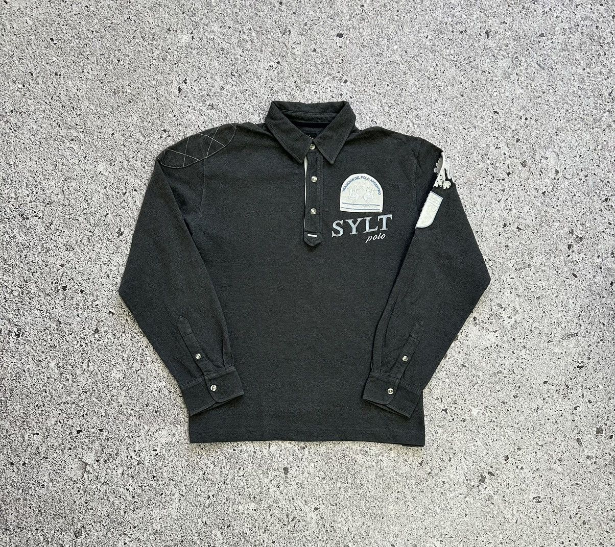 La Martina × Polo Ralph Lauren × Vintage Vintage 90s La Martina Argentina Society SYLT Polo Rugby Size US XXL / EU 58 / 5 - 3 Thumbnail