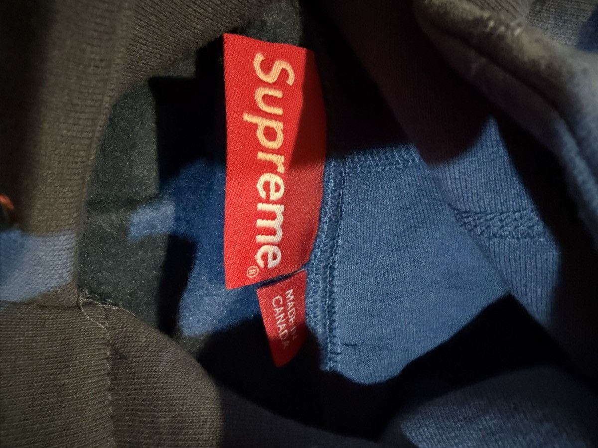 Supreme Supreme box logo hoodie blue 2023 medium Size US M / EU 48-50 / 2 - 3 Thumbnail