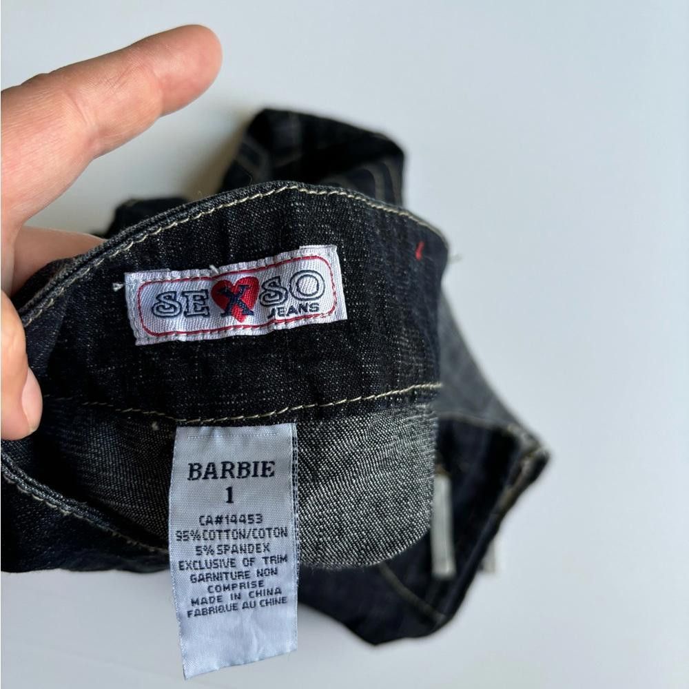 Designer Y2K Sexso Mini Jeans Skirt Size 25" / US 0 / IT 36 - 5 Thumbnail