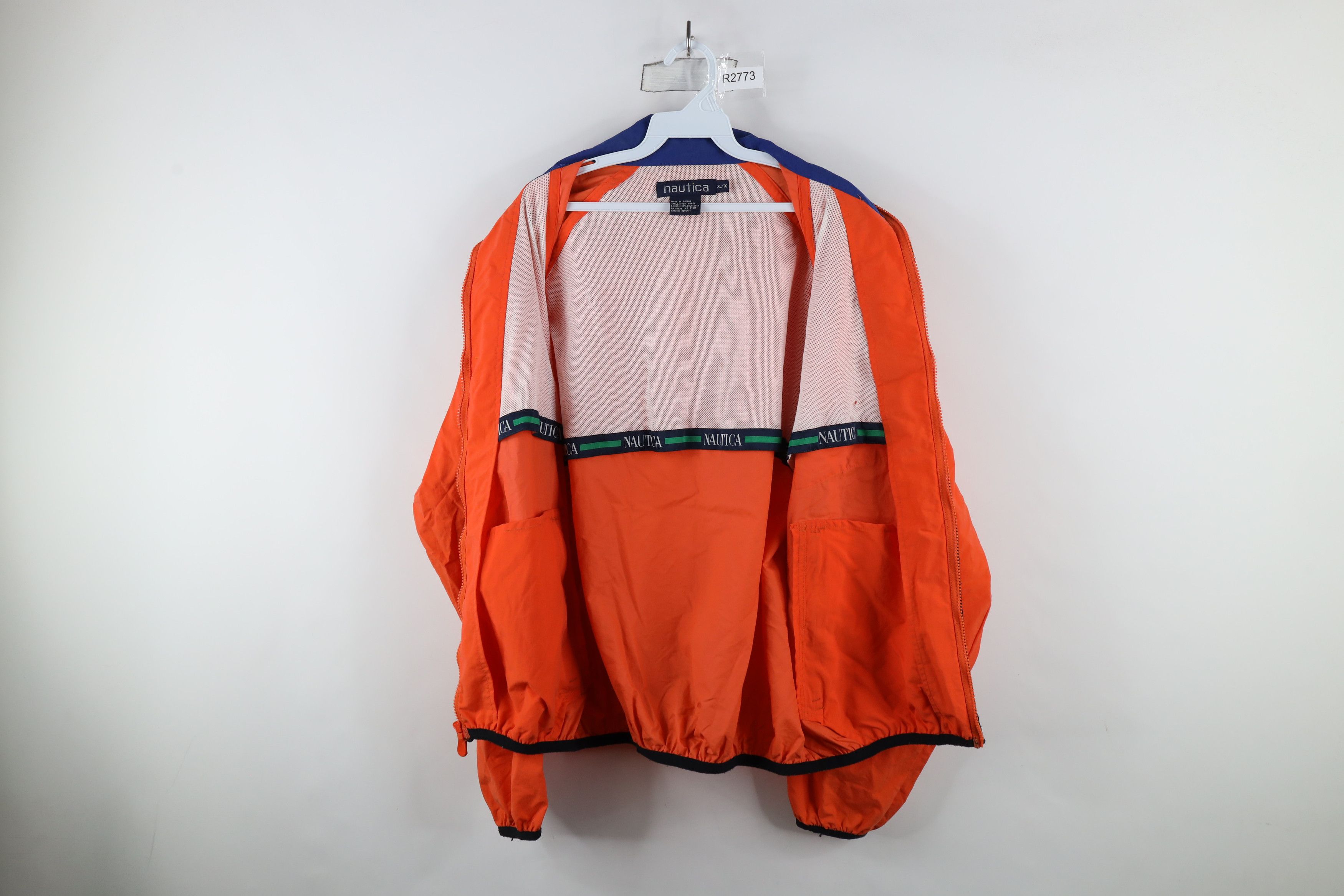 Nautica × Vintage Vintage 90s Nautica Calypso Bay Spell Out Windbreaker Jacket Size US XL / EU 56 / 4 - 10 Thumbnail