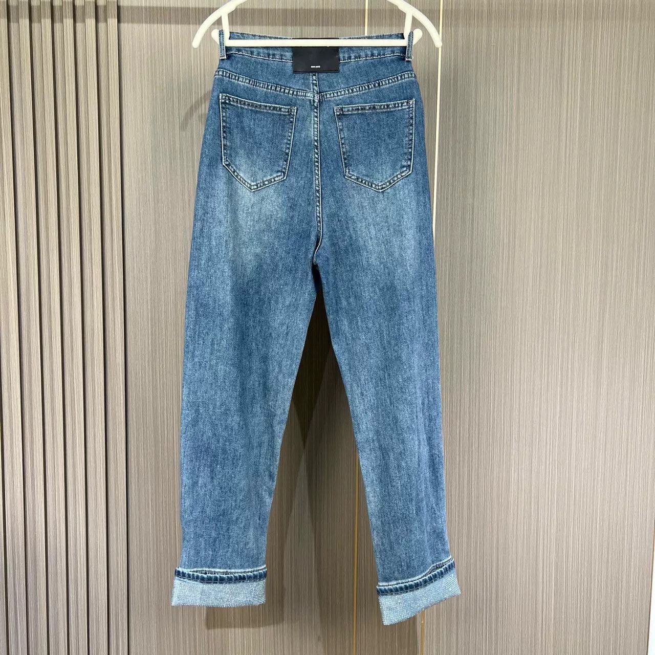 Alexander Wang Alexander Wang Rhinestone Jeans Size 36" / US 14 / IT 50 - 1 Thumbnail