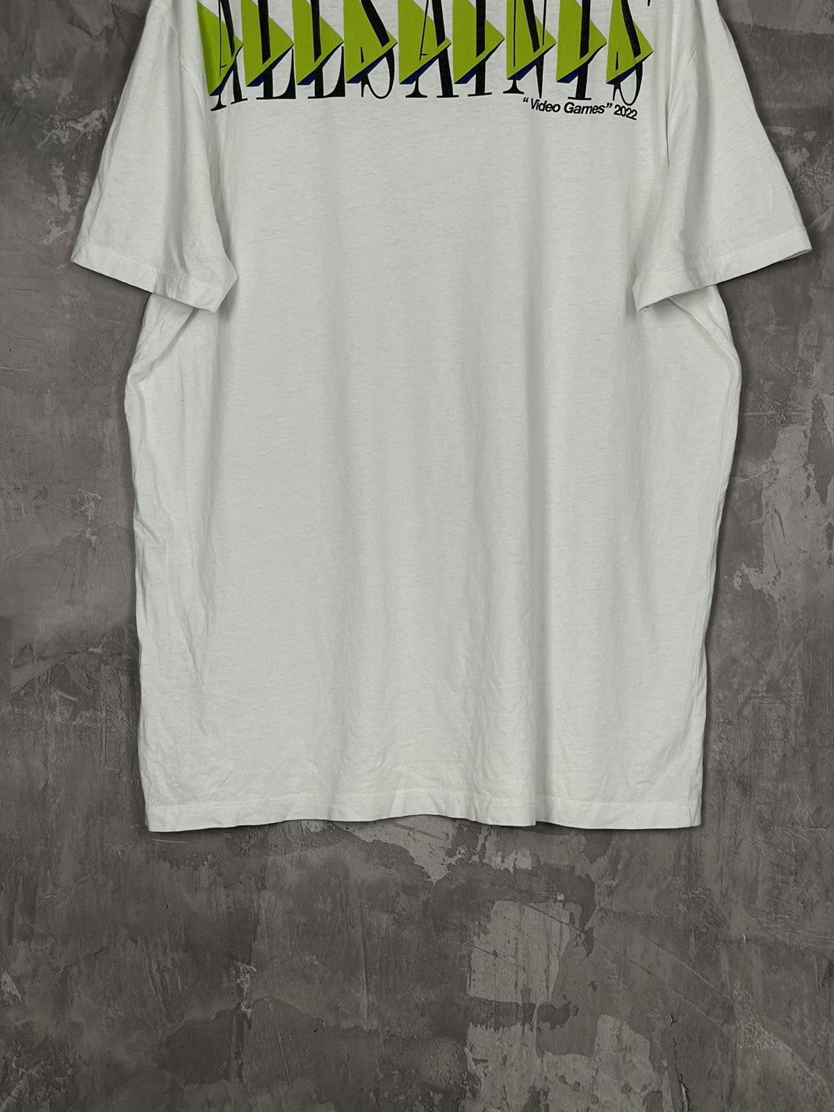 Allsaints ALLSAINTS T-shirt Big LOGO Y2K “Video Games” Streetwear Size US M / EU 48-50 / 2 - 6 Thumbnail