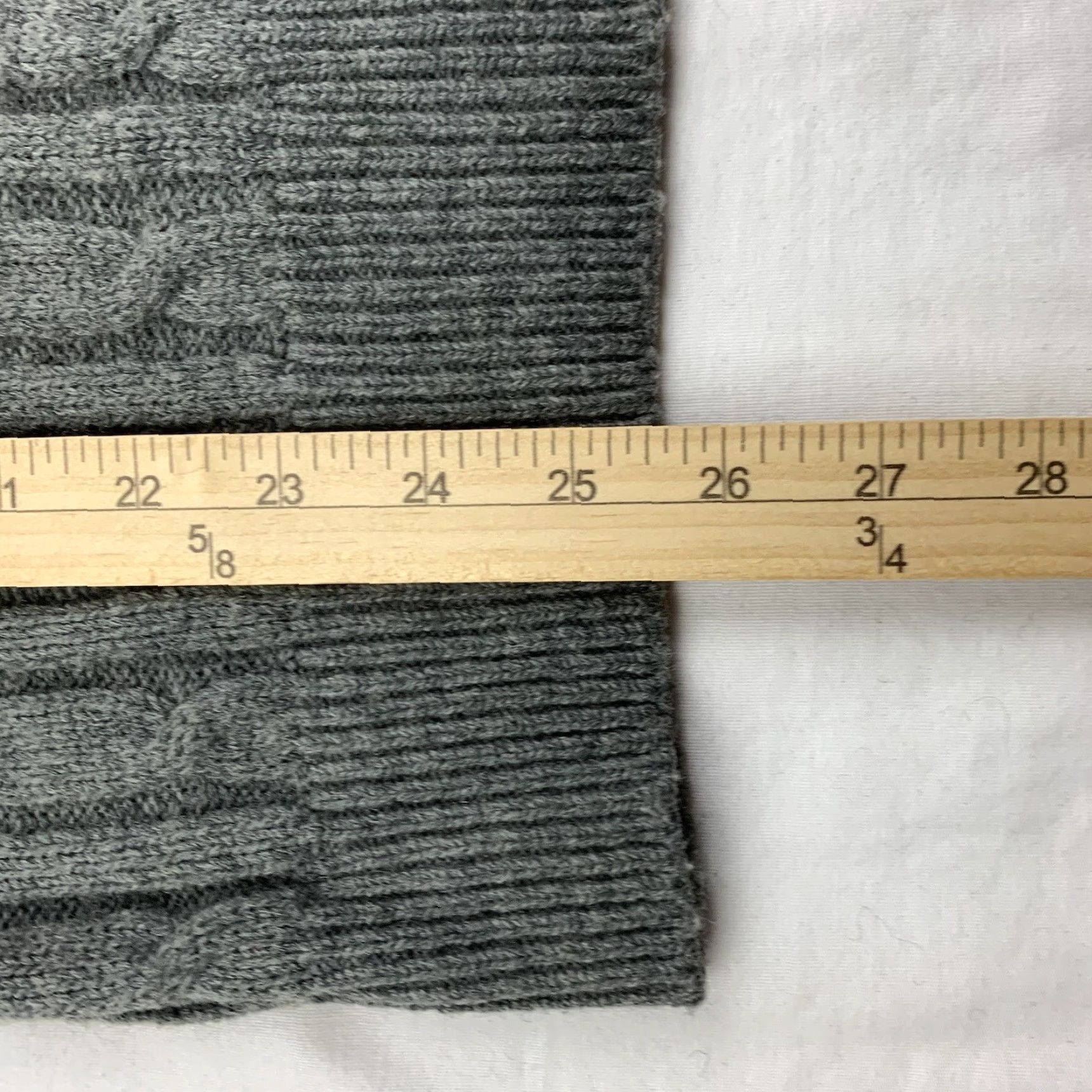 Vintage VINTAGE Drummond Sweater Mens Pullover Knit Gray 90s Large Crew Neck Long Sleeve Ultra Soft 100% Knit Texture Vintage 90s Size US L / EU 52-54 / 3 - 5 Thumbnail
