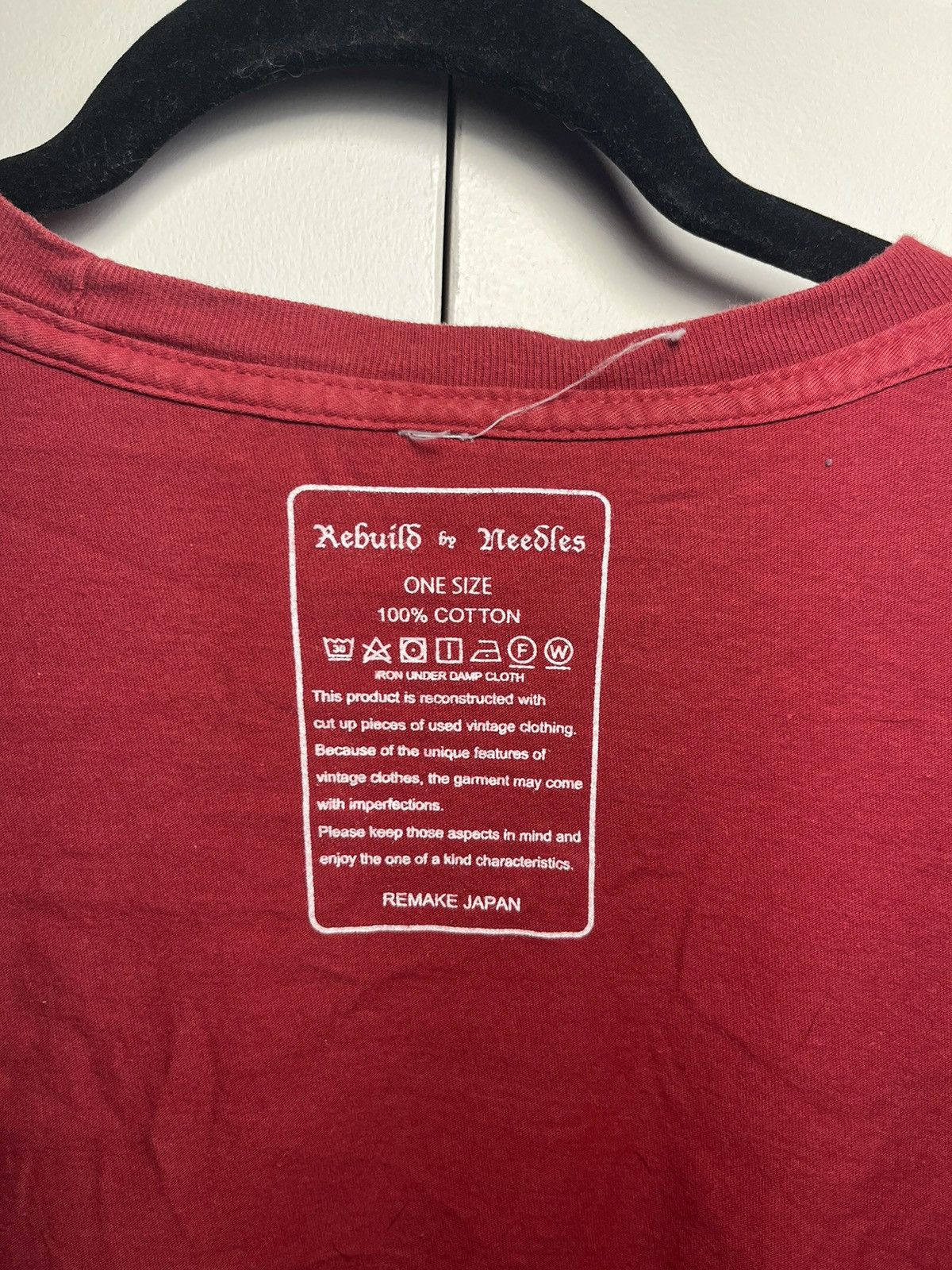 Needles Rebuild by Needles 7 cut college Tee Size US L / EU 52-54 / 3 - 3 Thumbnail