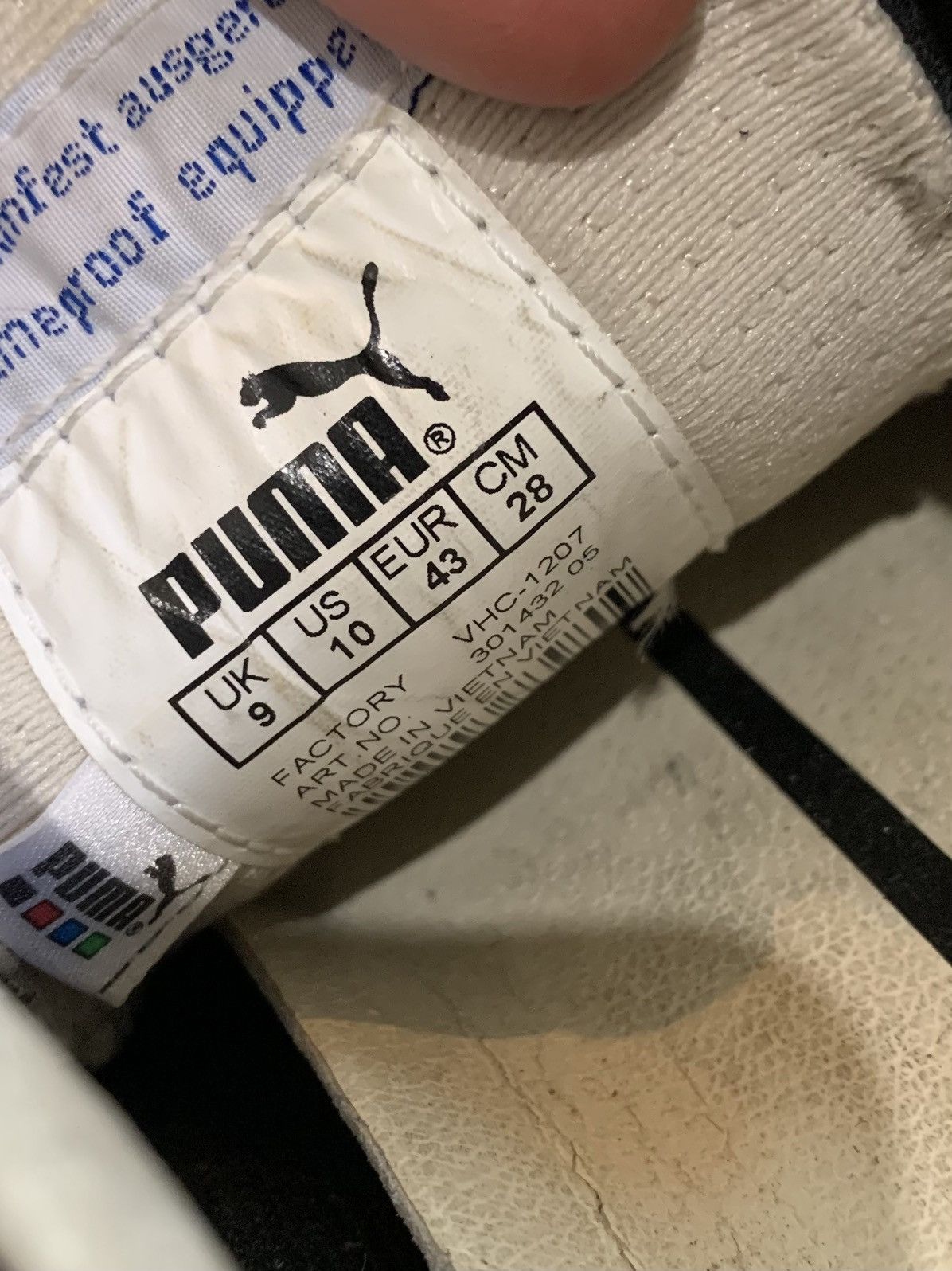 Ferrari × Puma × Vintage Vintage Puma Ferrari Leather Rare Shoes Size US 10 / EU 43 - 7 Thumbnail