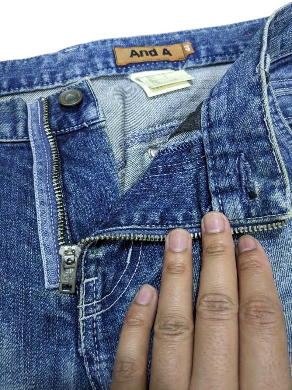 And A UNDERCOVER INSPIRED TWISTED SLIM DENIM MULTIPOCKET PANTS Size US 33 - 8 Thumbnail