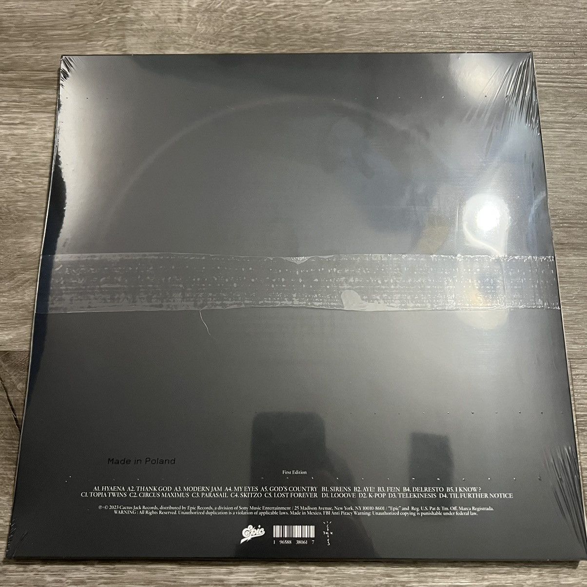 Travis Scott Travis Scott Utopia 2 Disk Vinyl Cover 4 Size ONE SIZE - 3 Thumbnail