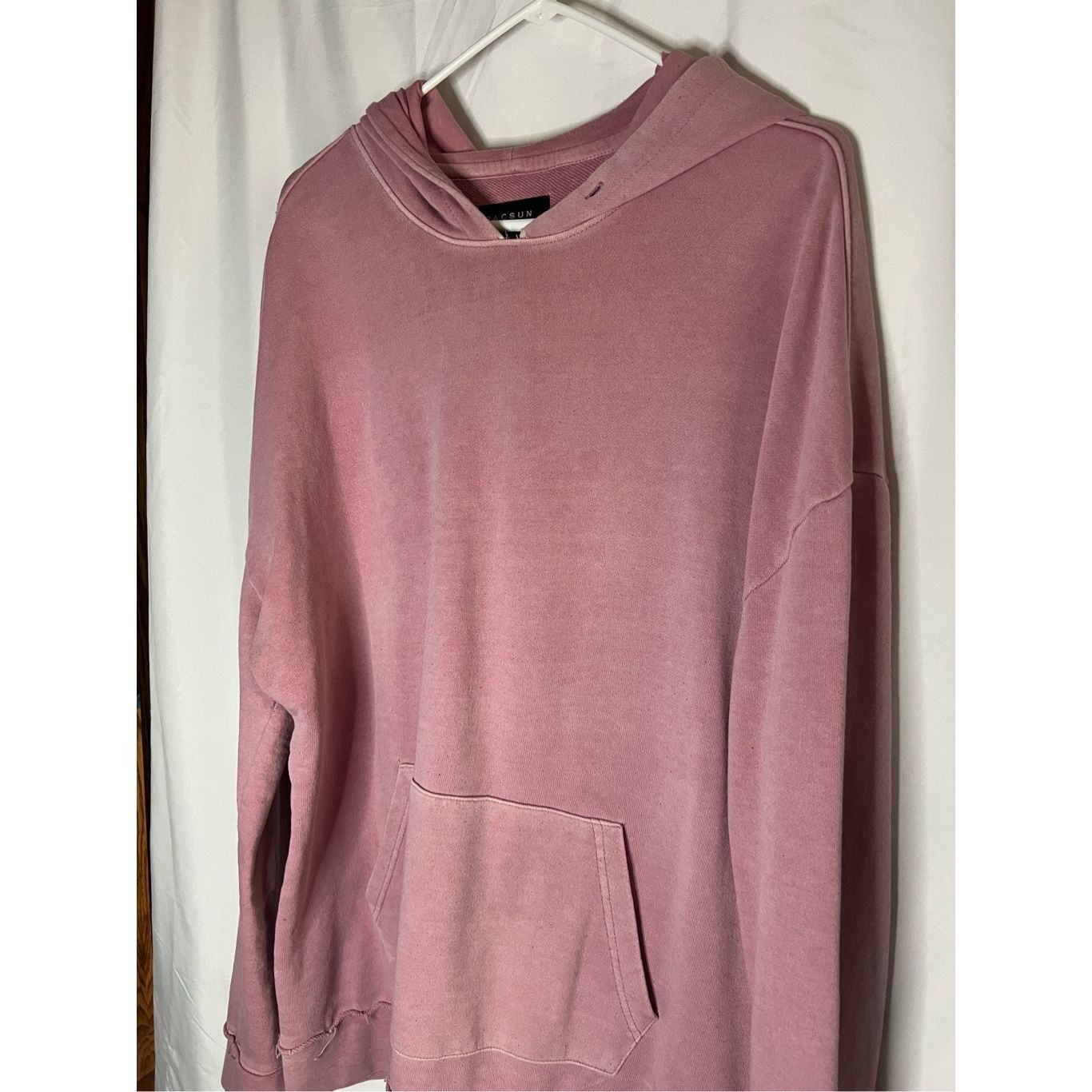 Pacsun Pacsun Pink Boxy Fit Hoodie Size Large Size L / US 10 / IT 46 - 3 Thumbnail
