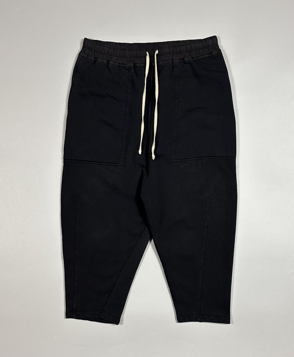 Rick Owens Drkshdw F/W2014 Rick Owens Drop Crotch Drawstring Cropped Pants Size US 32 / EU 48 - 1 Thumbnail