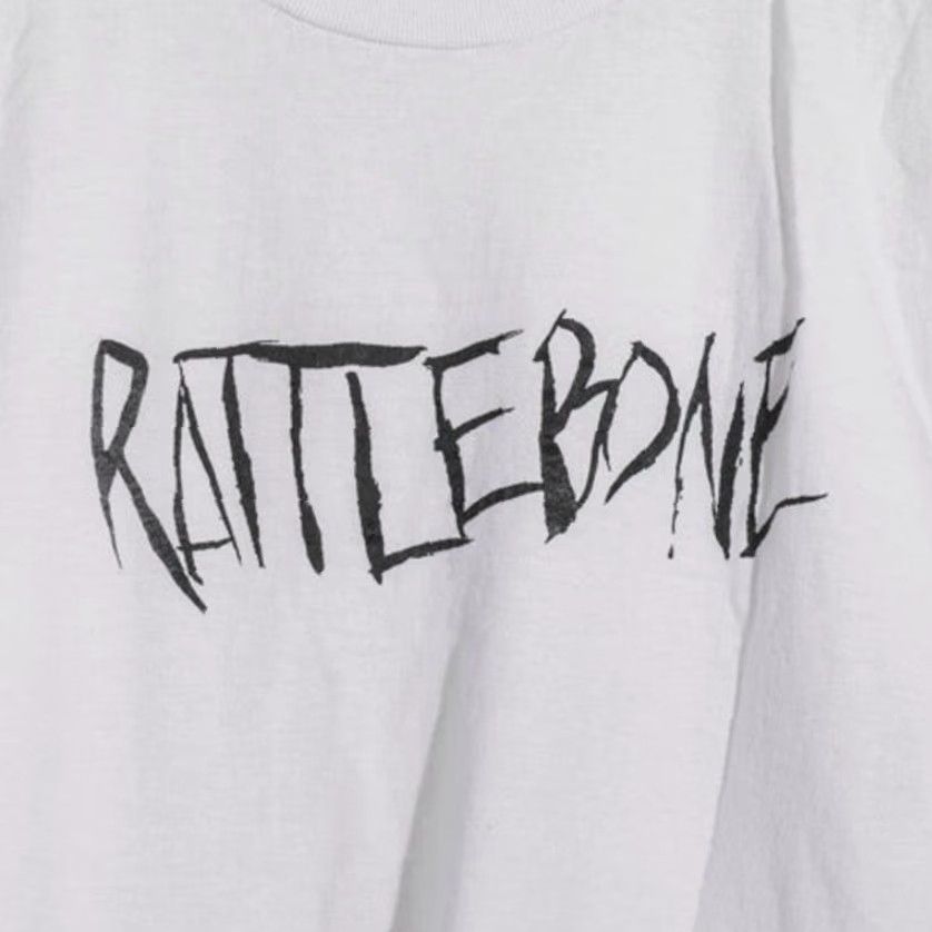 Vintage VINTAGE Rattlebone Band Concert T Shirt 1990s Single Stitch Size L White Mens Size US L / EU 52-54 / 3 - 4 Thumbnail