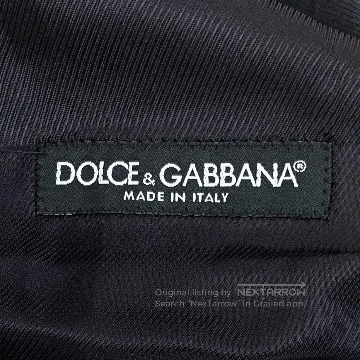 Dolce & Gabbana Dolce Gabbana Black Wool V-neck Single-breasted Sleeveless Size US S / EU 44-46 / 1 - 5 Thumbnail