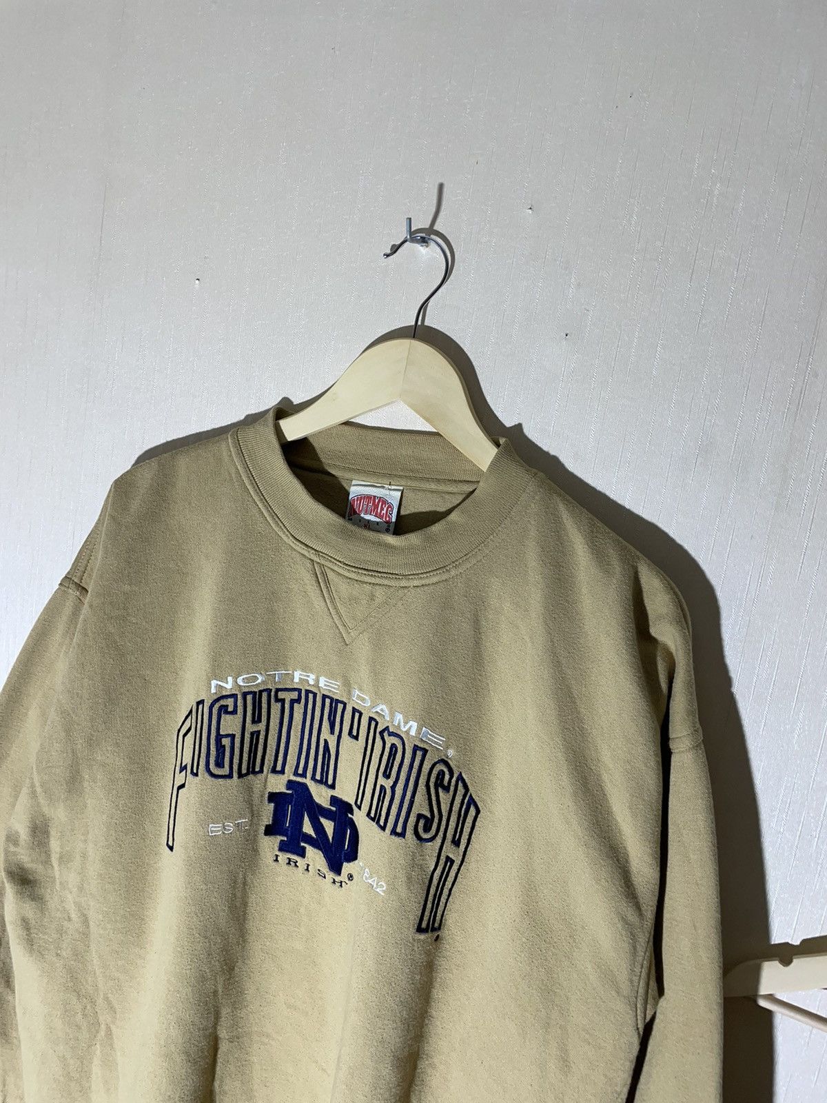 Nutmeg × Vintage Nutmeg Fighting Irish Notre Dame vintage y2k sweatshirt Size US XL / EU 56 / 4 - 2 Thumbnail