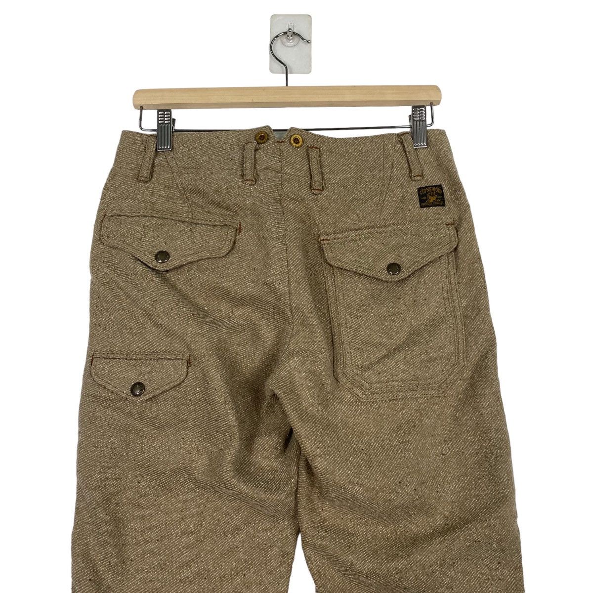 Japanese Brand × Vintage Stone World wool bush pant Size US 28 / EU 44 - 8 Thumbnail