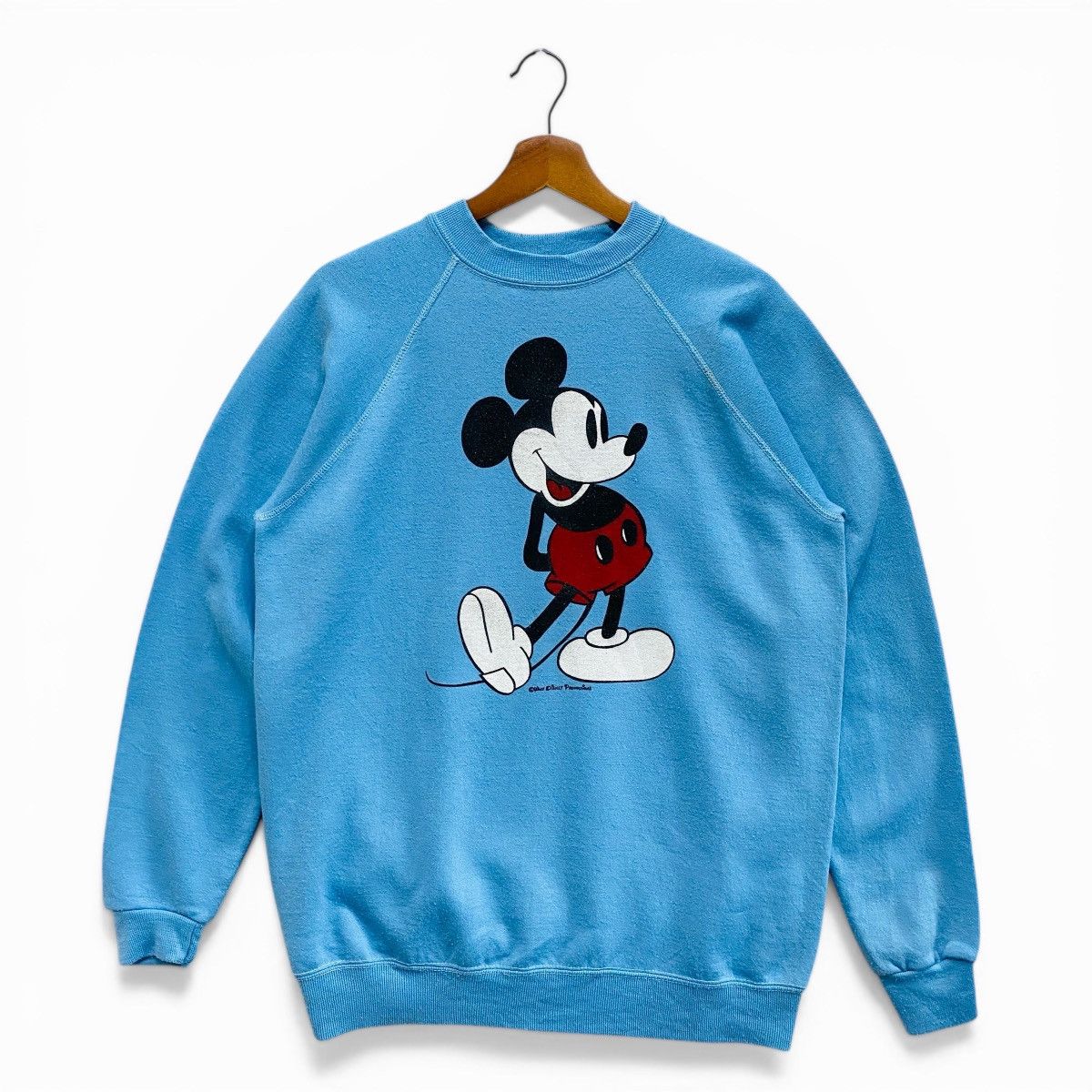 Mickey Mouse Vintage 80s Mickey Mouse Disney Sweatshirt XL Made in USA Size US XL / EU 56 / 4 - 1 Thumbnail