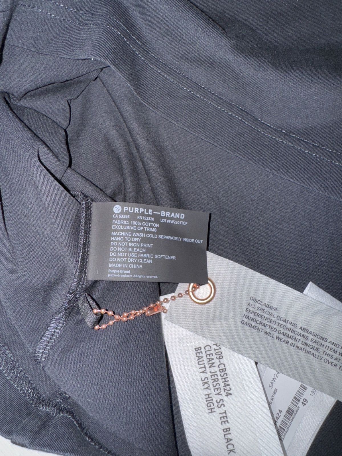 Purple Brand PURPLE Sky High Tee Size US M / EU 48-50 / 2 - 5 Thumbnail