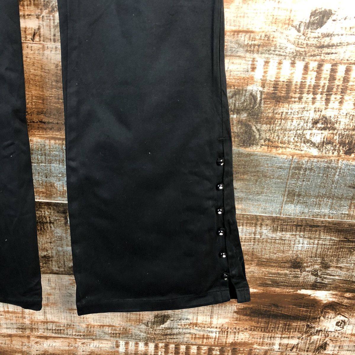 Japanese Brand Jocky Gal Black bootcut Cargo Multipocket Pants #A2559 Size 26" / US 2 / IT 38 - 11 Thumbnail