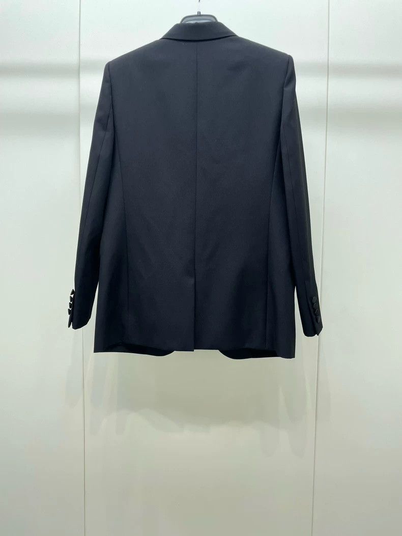 Yves Saint Laurent saint laurent Black suit with large lapels blazer 2503-Next Size S / US 4 / IT 40 - 3 Thumbnail