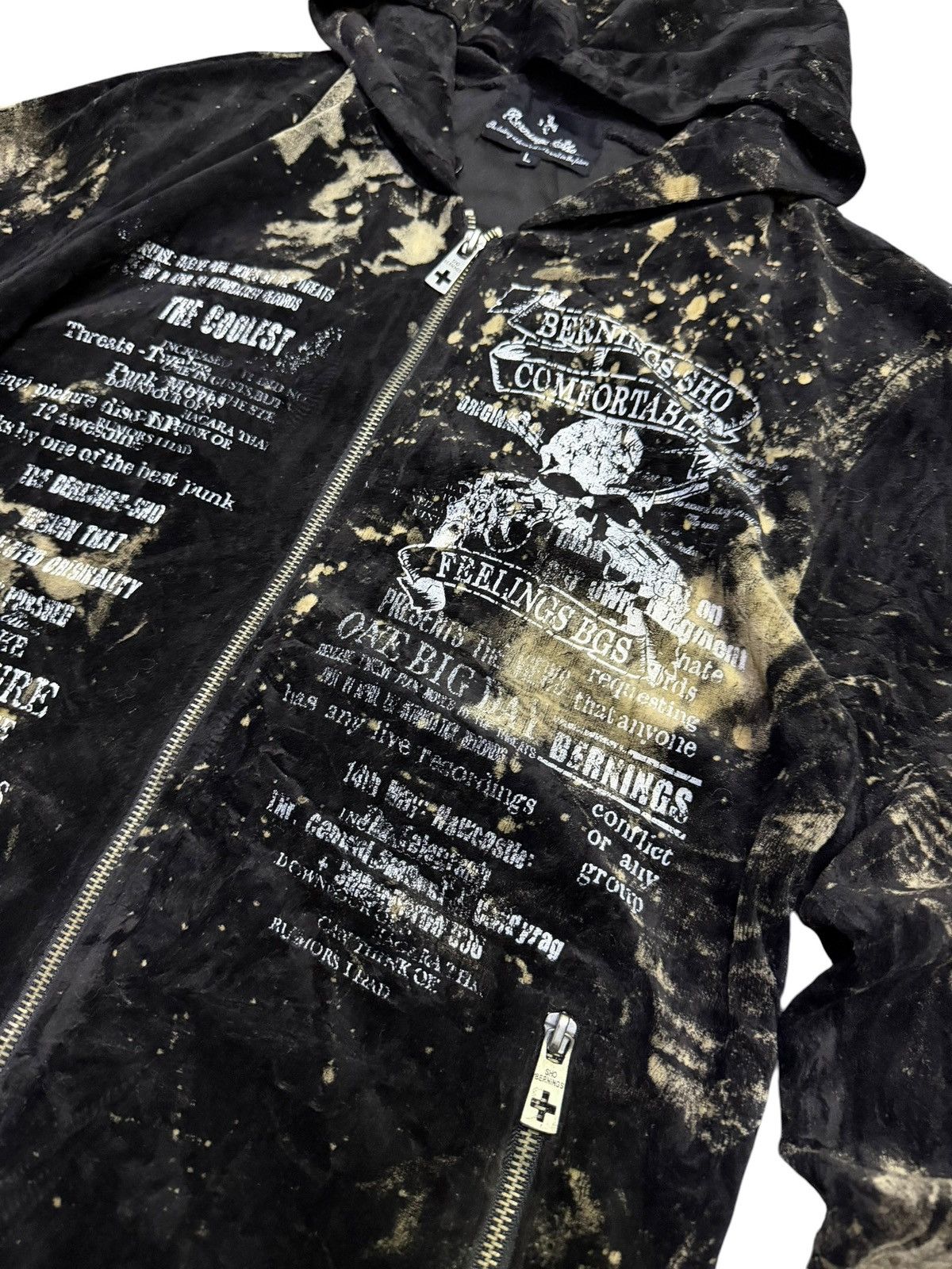 BERNINGS SHO Berning Sho Zipper Hodie Fullprint Size US L / EU 52-54 / 3 - 4 Thumbnail