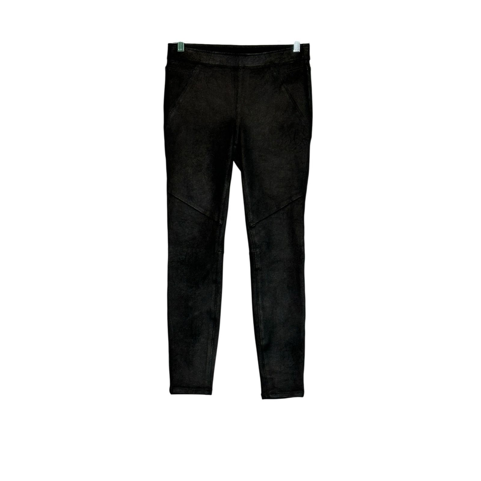 Free People Free People Faux Suede Leather Moto Leggings Pants Size 4 Size 27" / US 4 / IT 40 - 11 Thumbnail