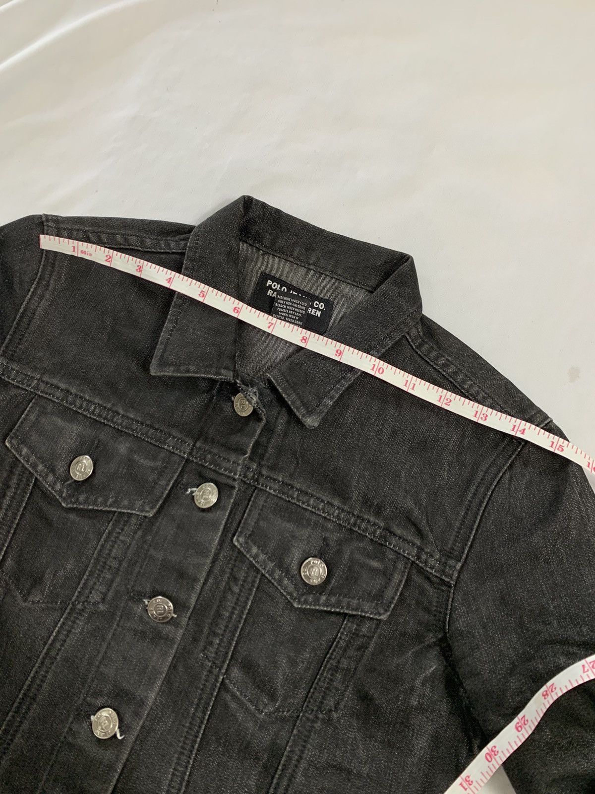 Polo Ralph Lauren 90s vintage polo ralph lauren trucker jeans black Size US S / EU 44-46 / 1 - 13 Thumbnail