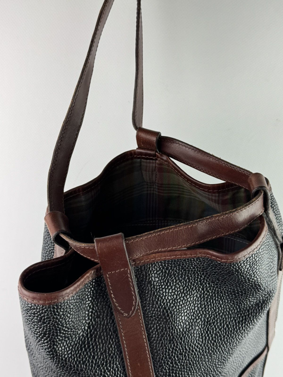 Mulberry Vintage Mulberry Abbey Leather Bucket / Crossbody Bag Size ONE SIZE - 8 Thumbnail