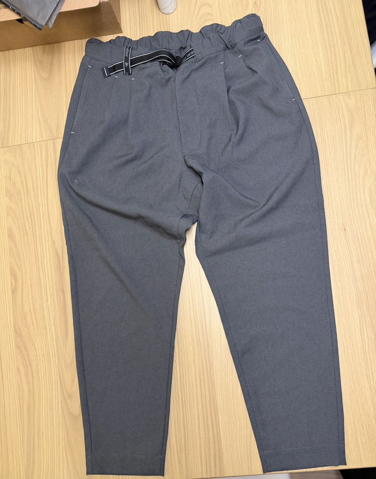 And Wander and wander Grey Climbing Belt Easy Pants Technical Trousers Size US 34 / EU 50 - 2 Thumbnail