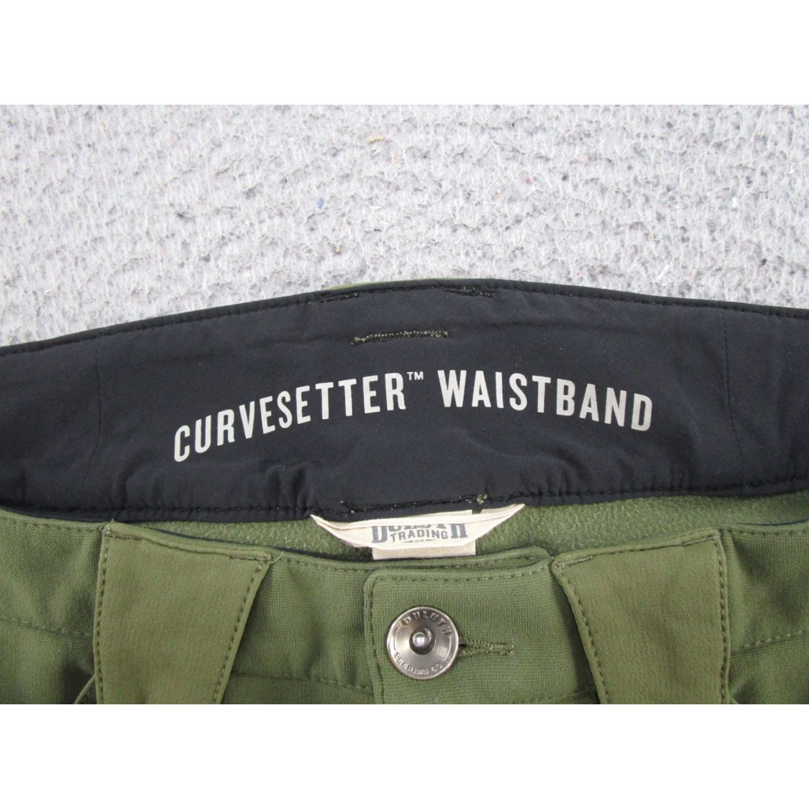 Olive Duluth Womens Hardcore Tech Skinny Leg Work Pants Size 6 Olive Green 75801 Shirt Pants Womens Skinny Brand: Duluth? Size 28" / US 6 / IT 42 - 4 Thumbnail