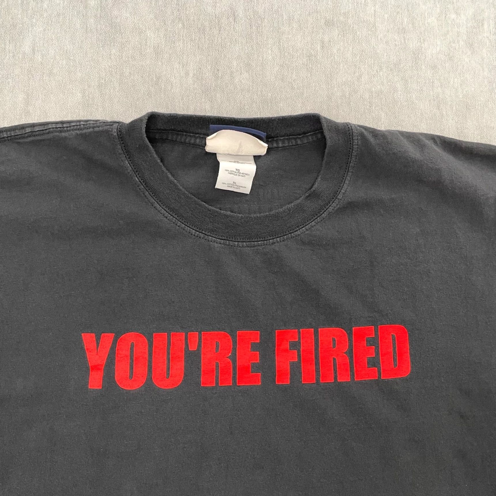 Vintage VINTAGE NBC The Apprentice Graphic Tee Adult XL Black You're Fired Donald Trump Y2K Mens Size US XL / EU 56 / 4 - 3 Thumbnail