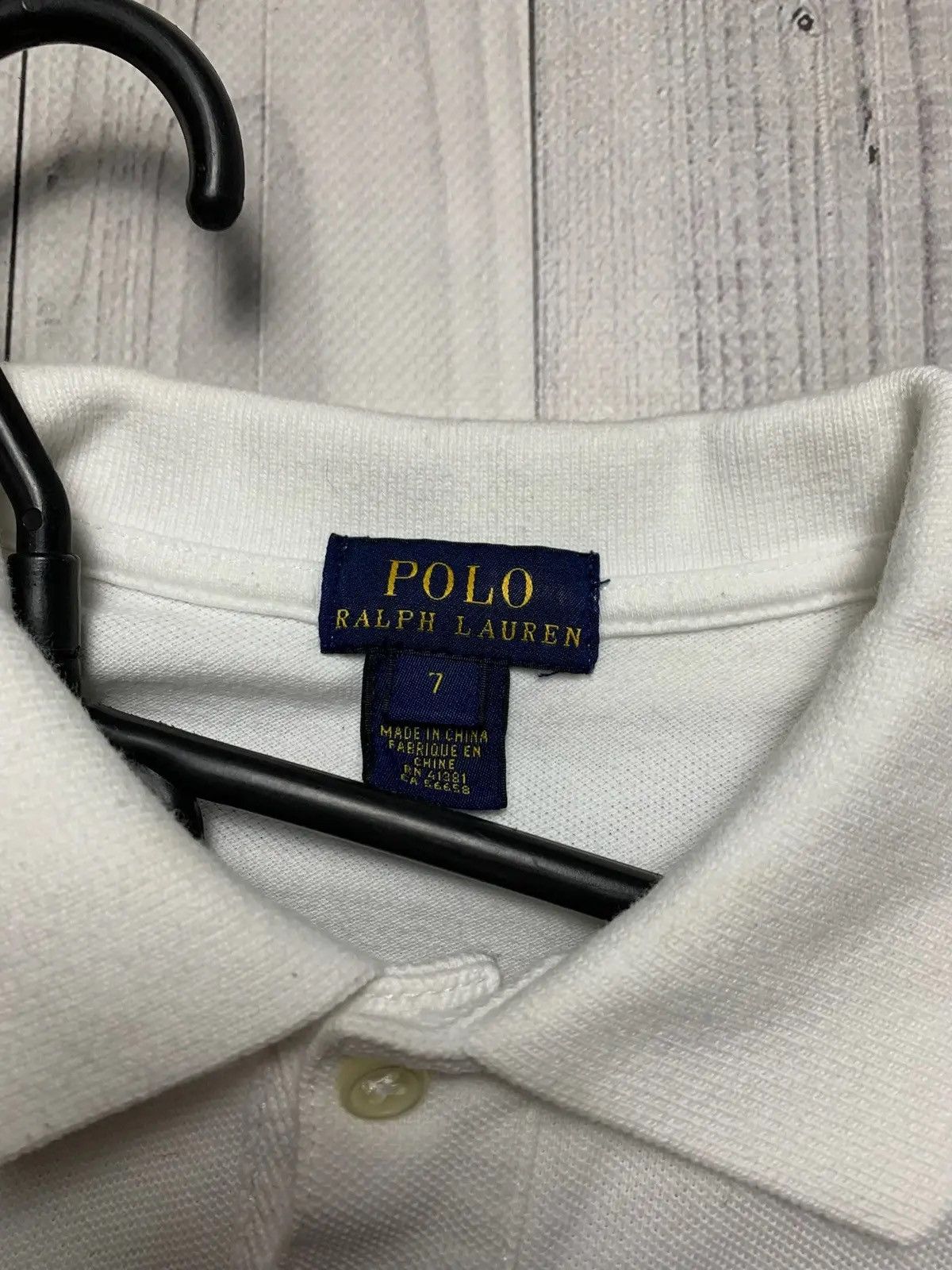 Polo Ralph Lauren Vintage polo Ralph Lauren France size Kids big logo Size US XXS / EU 40 - 4 Thumbnail