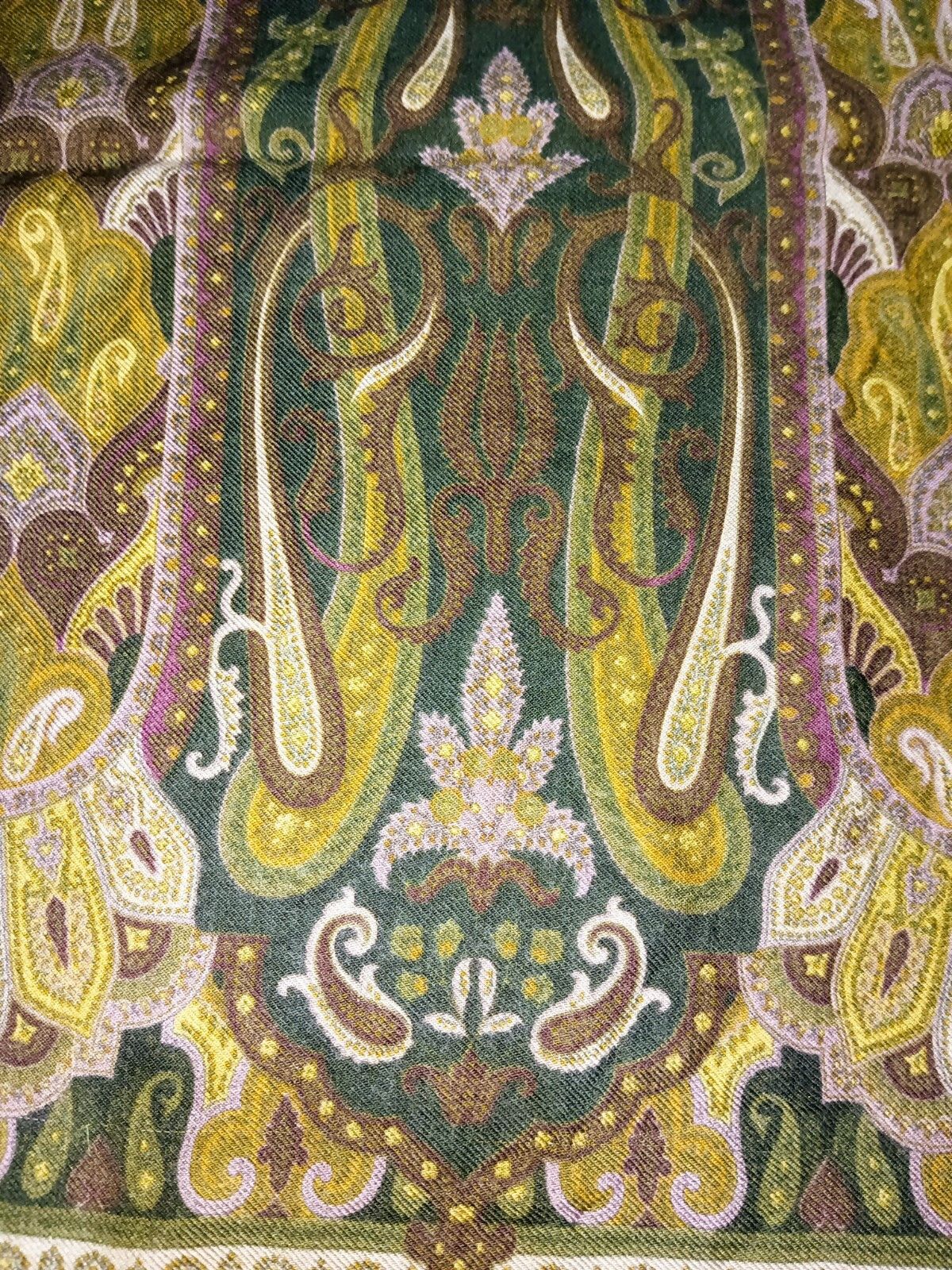 Etro ETRO MILANO ITALY Signature Abstract Vintage Silk Scarf Size ONE SIZE - 4 Thumbnail