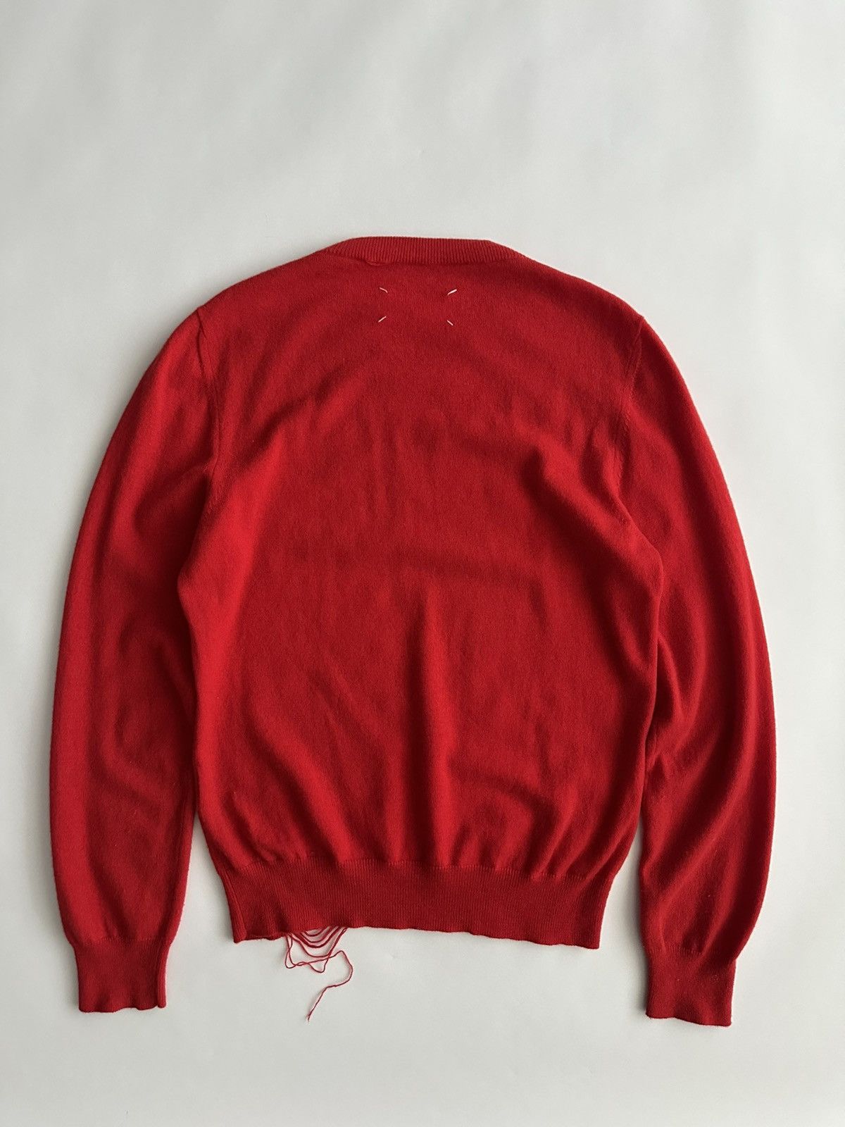 Maison Margiela Maison Margiela Distressed Wool Sweater Size US M / EU 48-50 / 2 - 4 Thumbnail