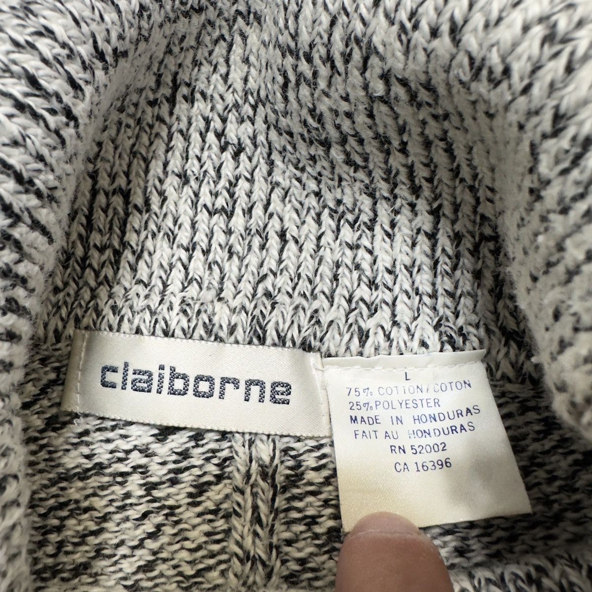 Liz Claiborne × Vintage Vintage Claiborne turtleneck sweater Size US L / EU 52-54 / 3 - 4 Thumbnail