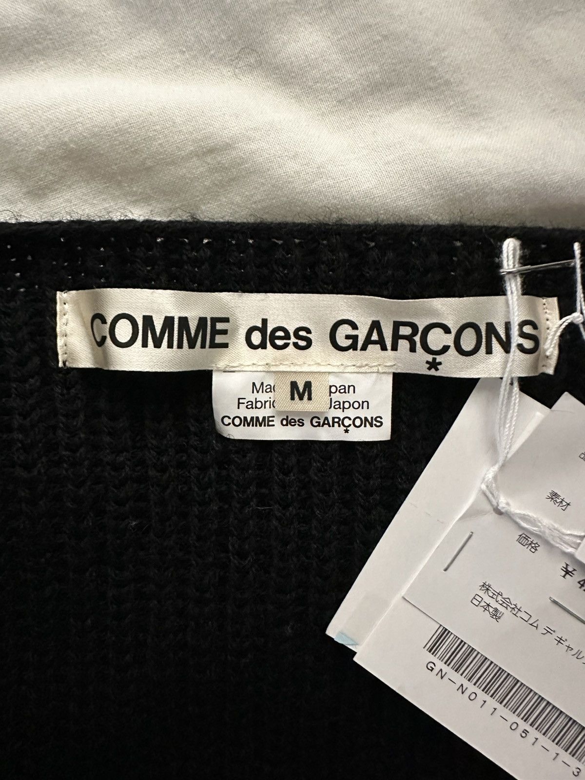 Comme des Garcons Comme des Garcons black knit Size US M / EU 48-50 / 2 - 3 Thumbnail