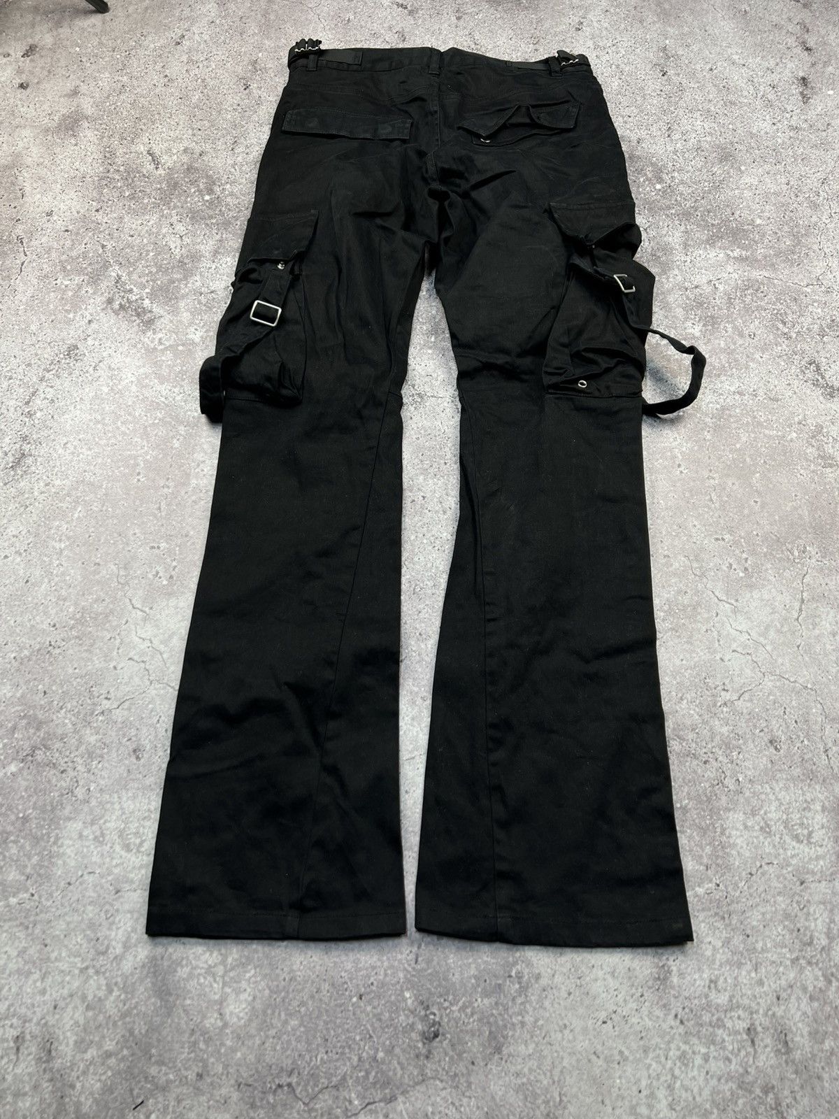 Vuja De Vuja Dé Avant Garde Flared Cargo Pants Japanese Brand Size US 32 / EU 48 - 1 Thumbnail
