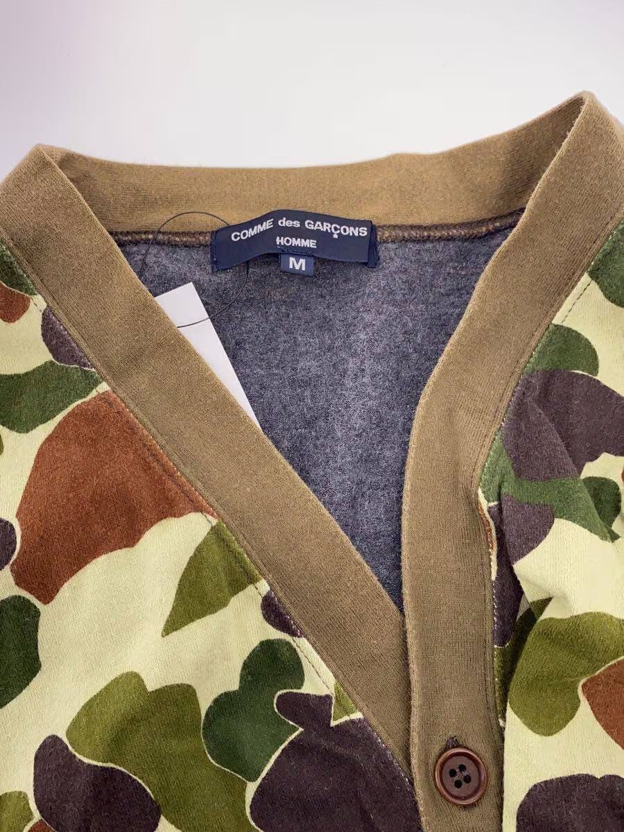 Comme des Garcons × Comme des Garcons Homme Camo Cotton Knit Cardigan Size US M / EU 48-50 / 2 - 3 Thumbnail