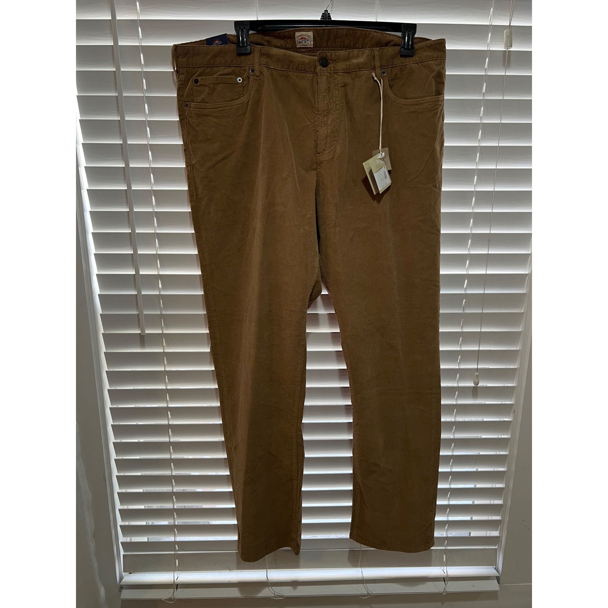 Faherty Faherty 5-Pocket Stretch Corduroy Mens Pants NWT - MSRP $168 Size US 40 / EU 56 - 3 Thumbnail
