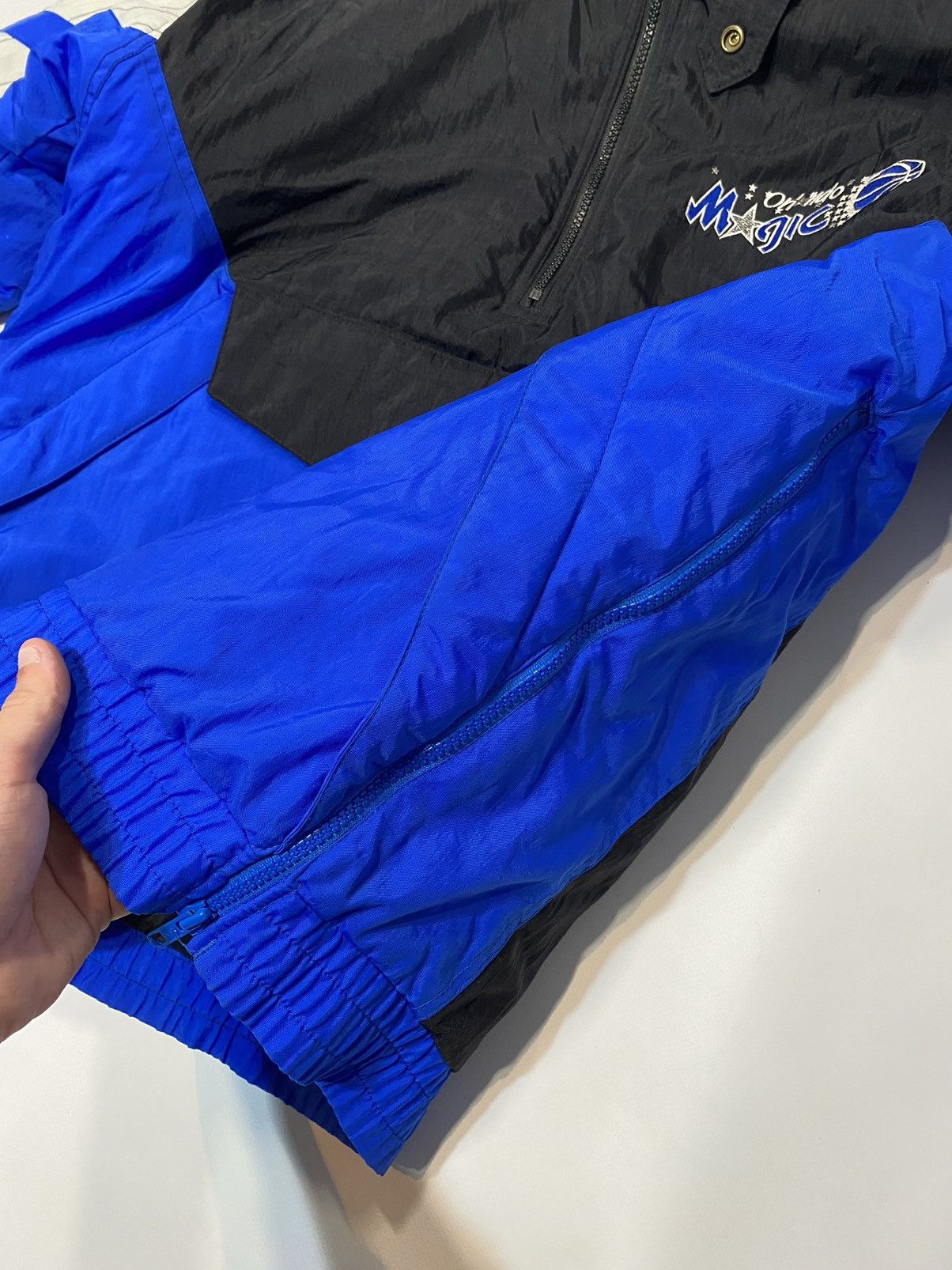 NBA × Vintage Vintage 90s Orlando Magic Puffer Jacket Size US XL / EU 56 / 4 - 9 Thumbnail