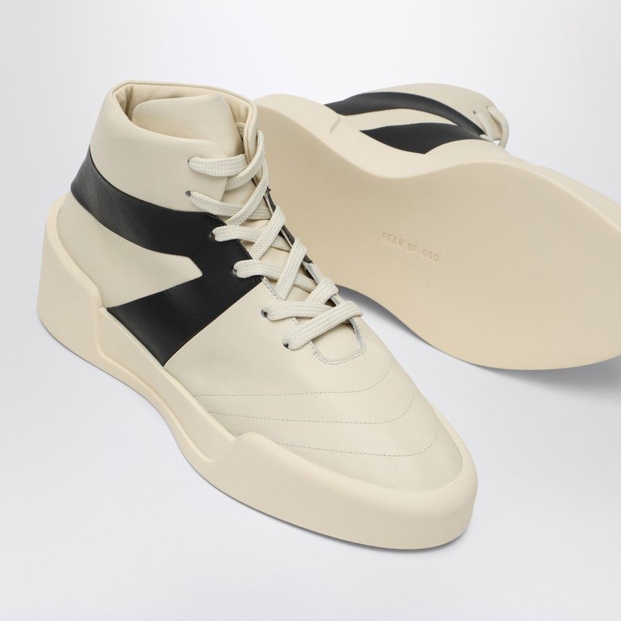 Fear of God o1d2blof0226 Basketball Sneakers in Cream/Black Size US 7 / EU 40 - 5 Thumbnail