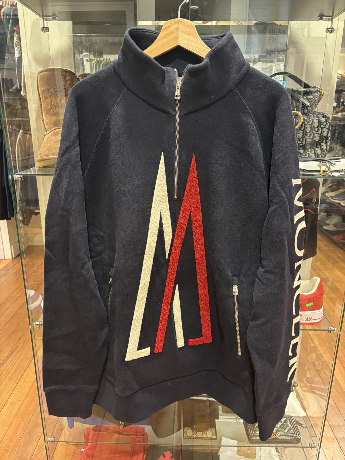 Kith × Moncler Kith x Moncler quarter zip | Grailed