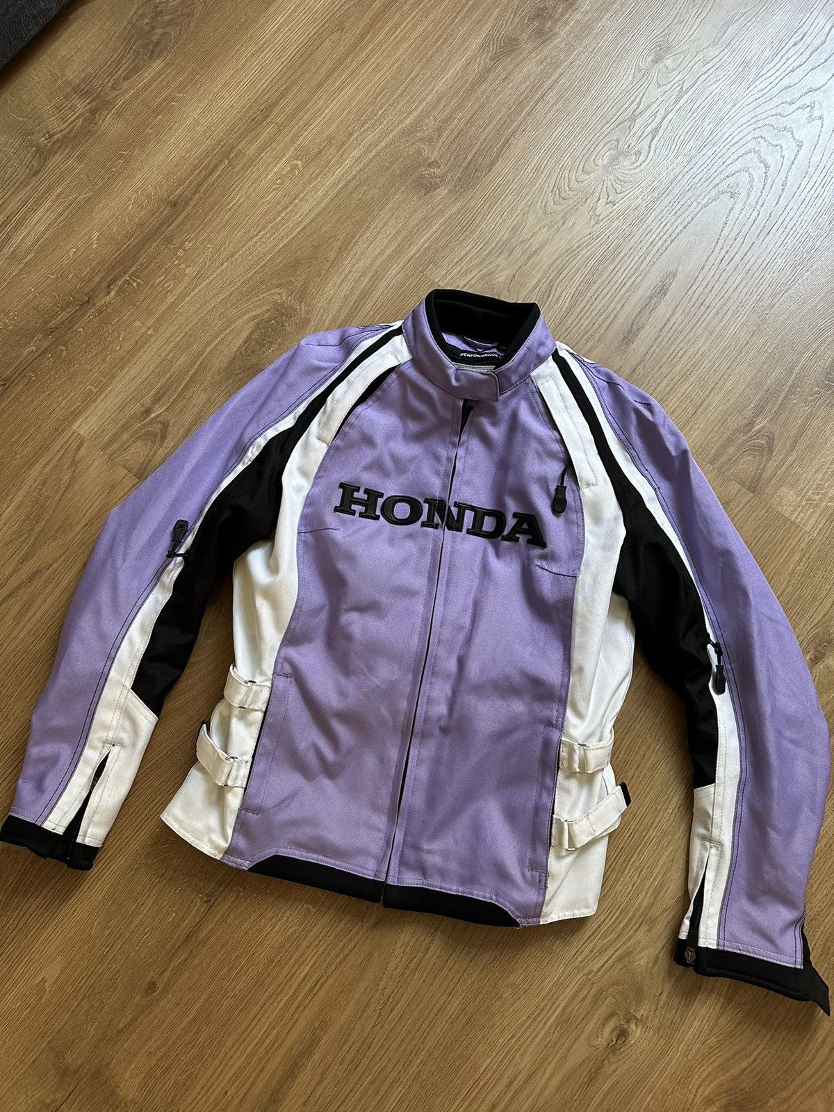 image of Moto Jacket Honda in Purple, Women's (Size Medium)