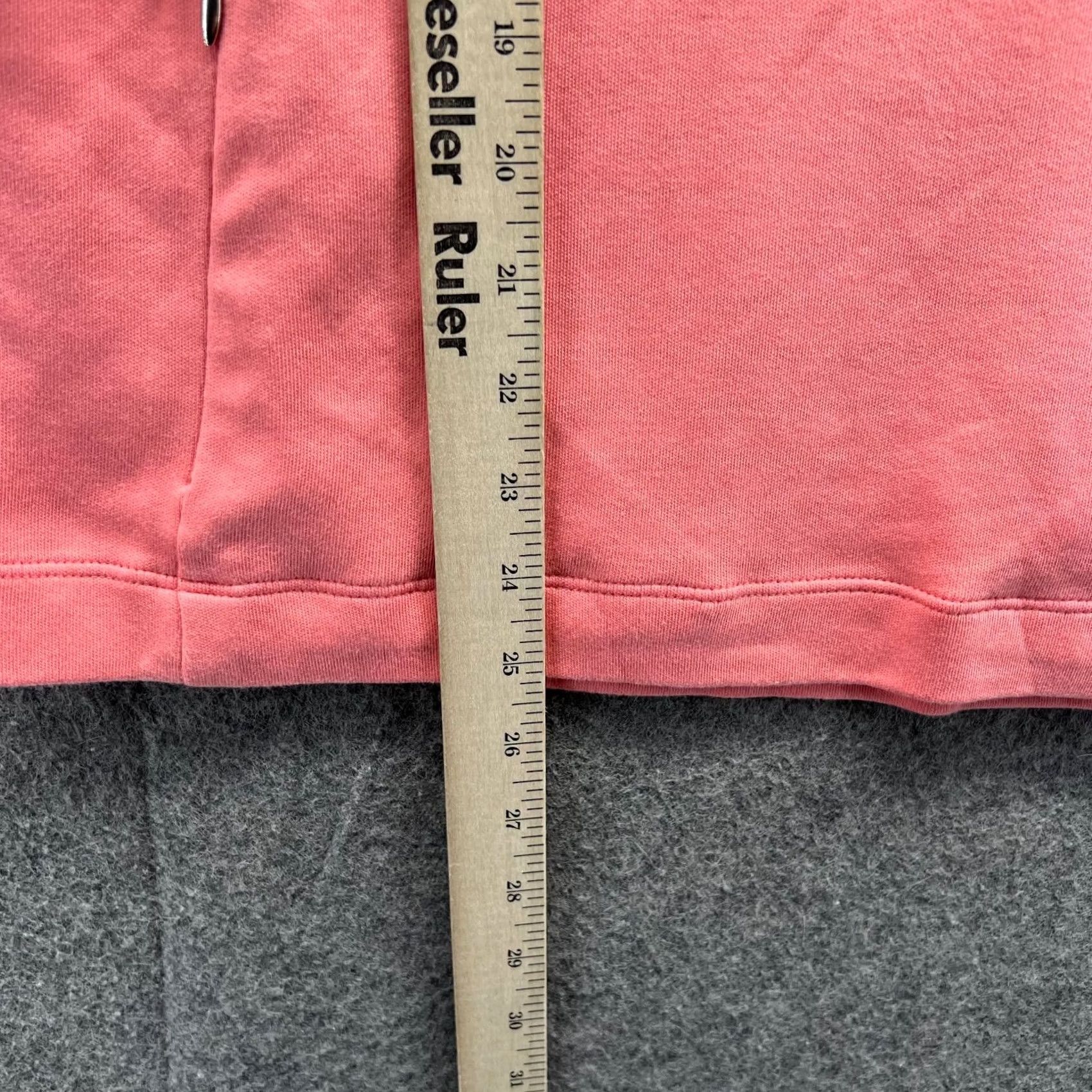 Vintage Fairway & Greene Sweatshirt Women M Peach 1/4 Zip Pullover Long Sleeve Mock Neck Activewear Golf Regular Size XS-? Size M / US 6-8 / IT 42-44 - 4 Thumbnail