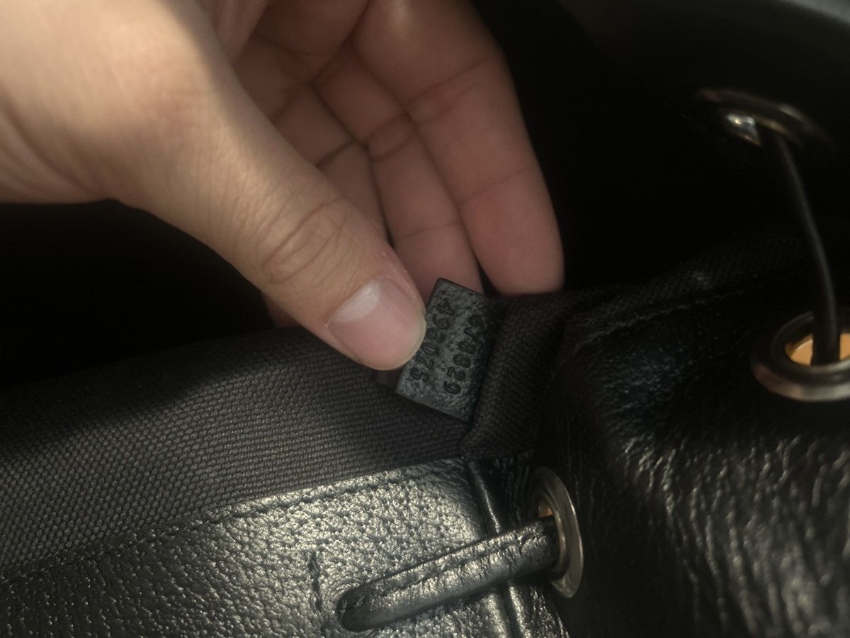 Gucci Gucci Tonal Jumbo GG Backpack Black Size ONE SIZE - 10 Thumbnail