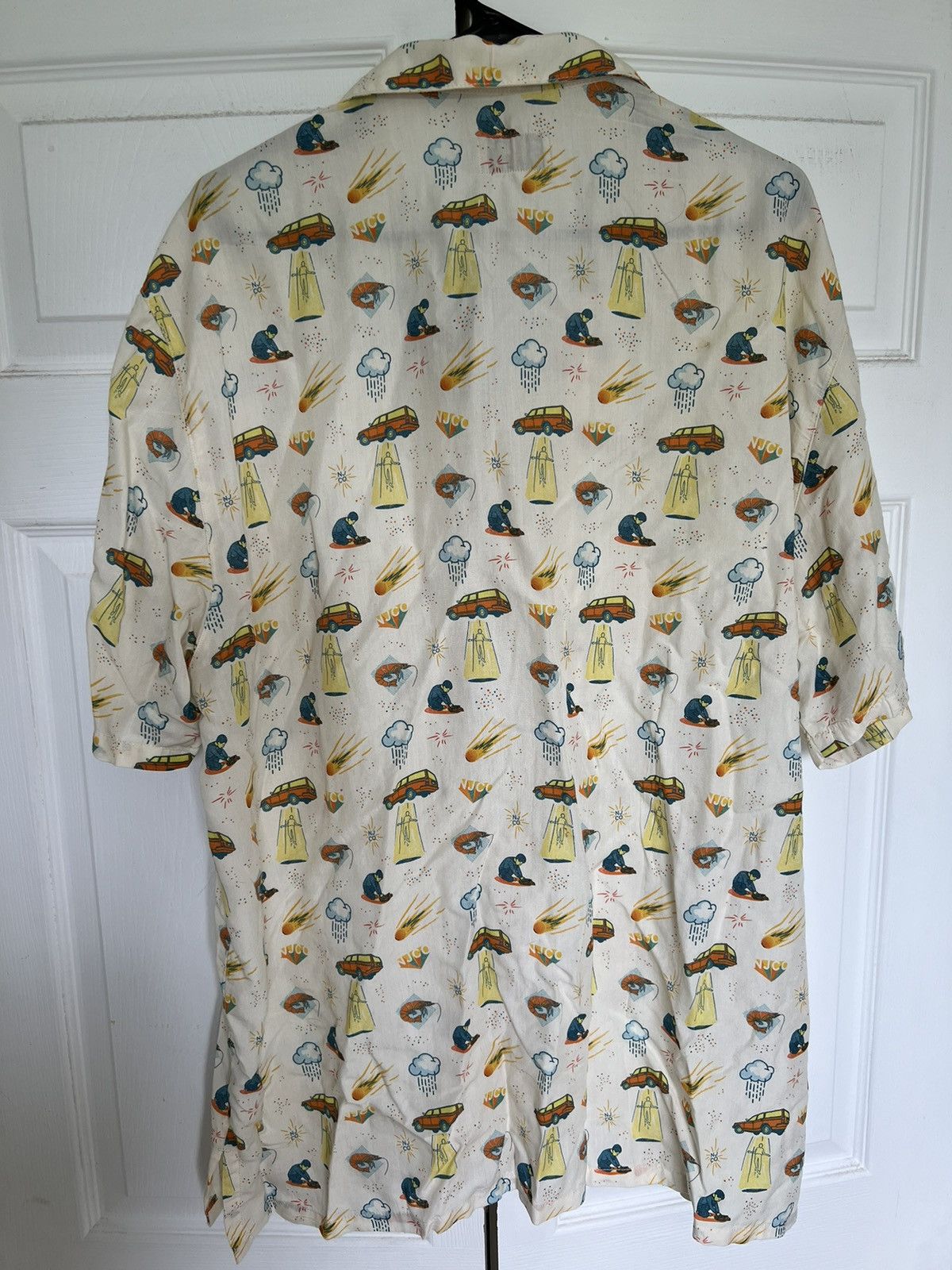 Nudie Jeans Nudie Jeans Tencel Button-Up Shirt Size US XXL / EU 58 / 5 - 2 Thumbnail