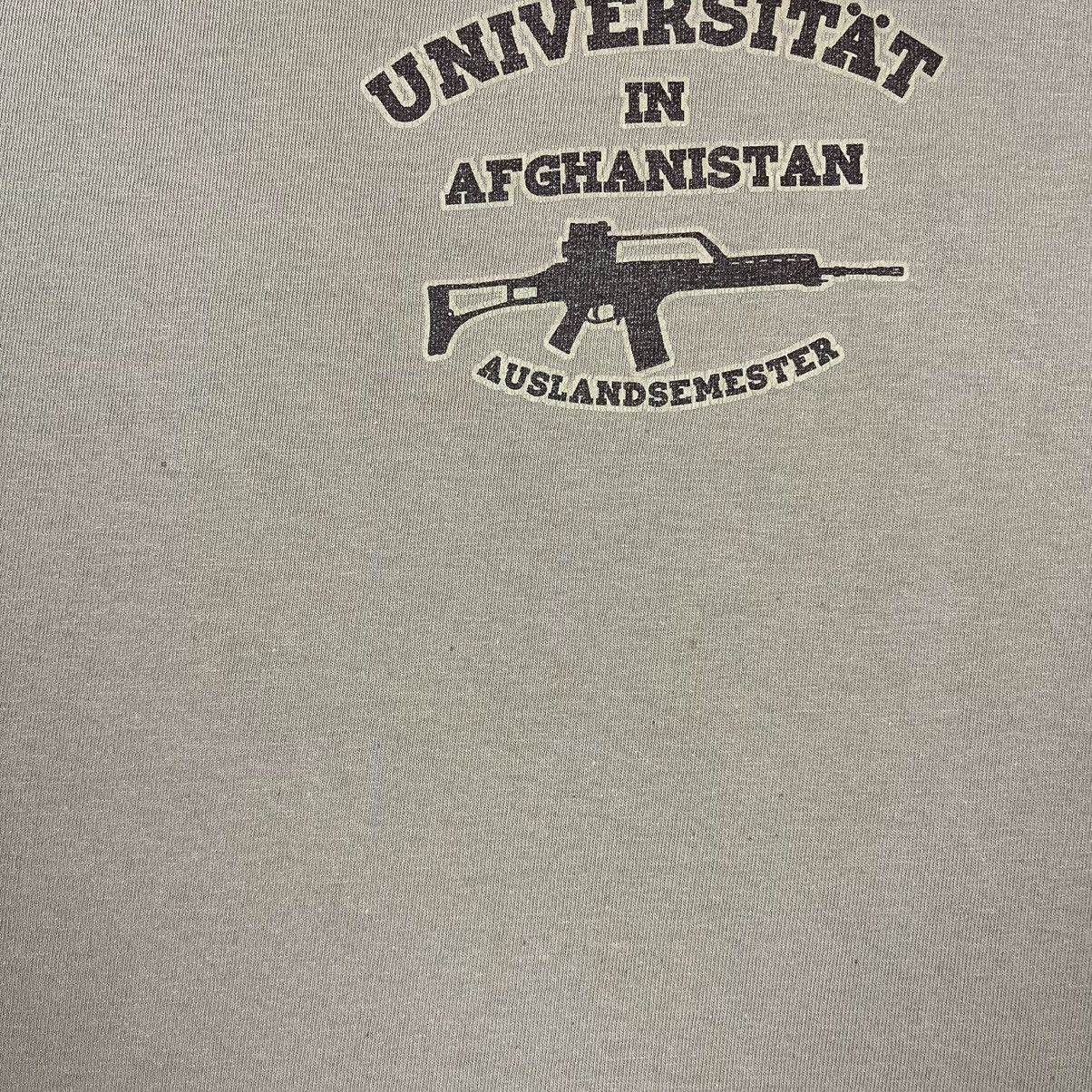 Vintage Vintage University in Afghanistan military AK-47 tee 90’s Size US M / EU 48-50 / 2 - 12 Thumbnail